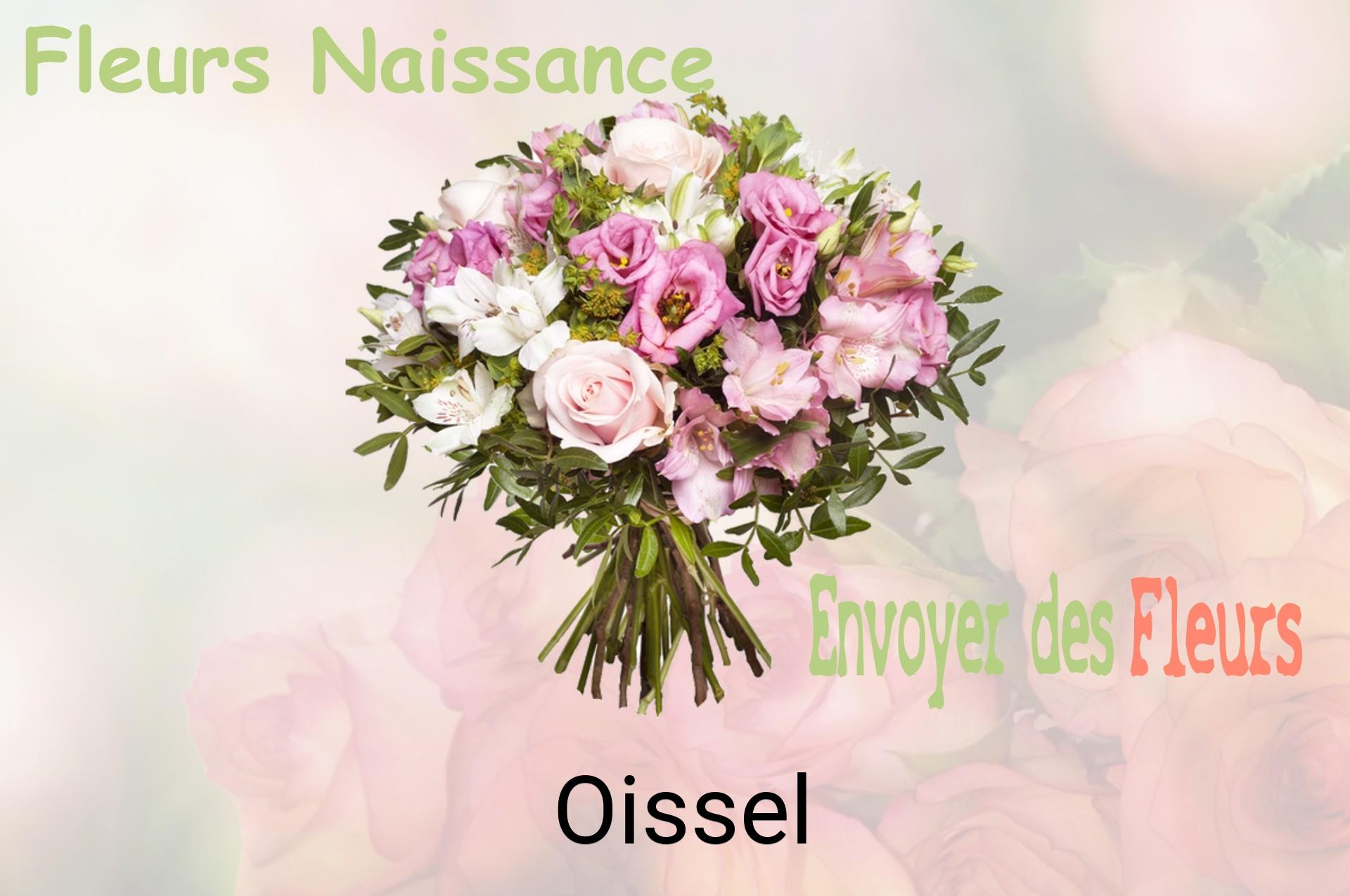 Bouquet de fleurs de naissance livré à Oissel